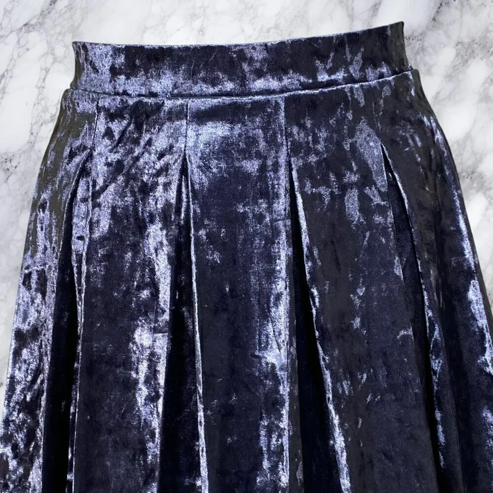 Lovers and Friends Emmry Mini Skirt - Steel Blue
